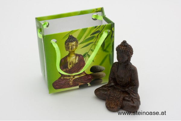 Buddha in Geschenktütchen